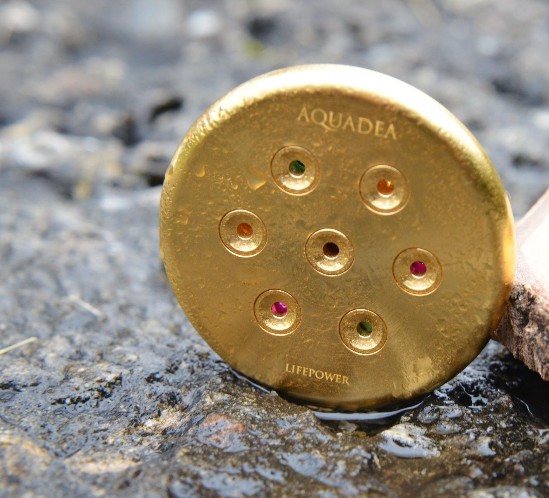 Pure Love Gold 7 resonance plate front view
