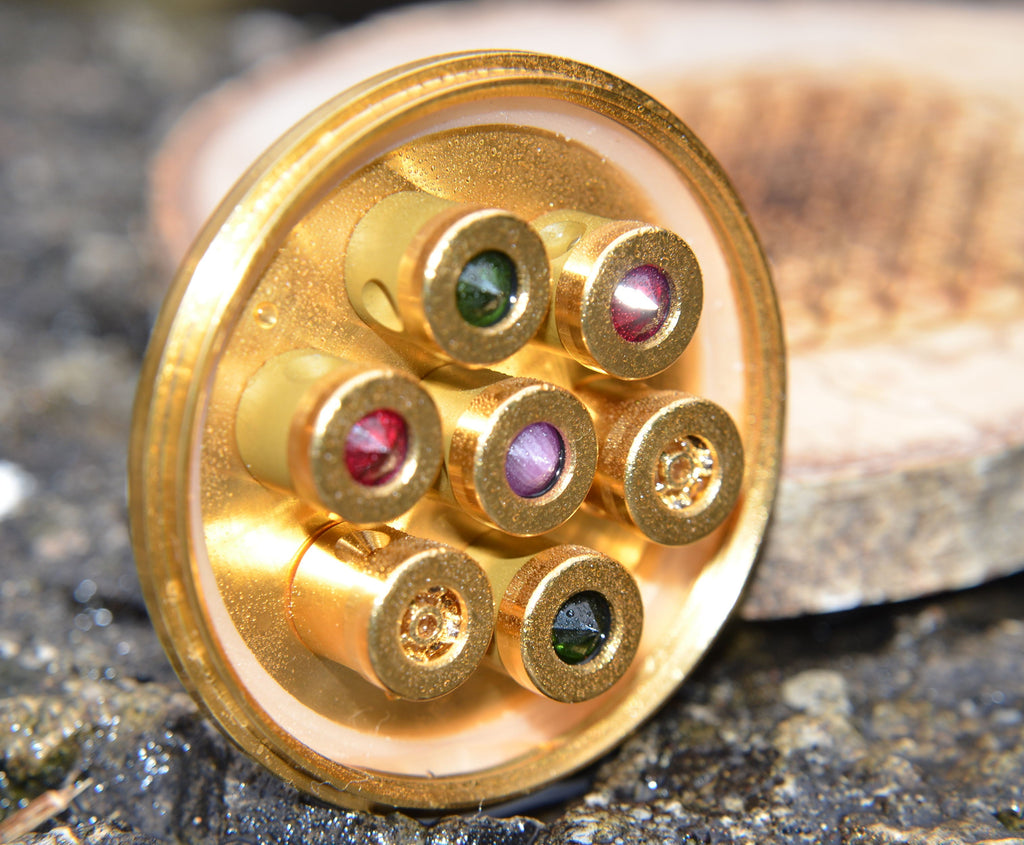 Pure Love Gold 7 gold-titanium shower