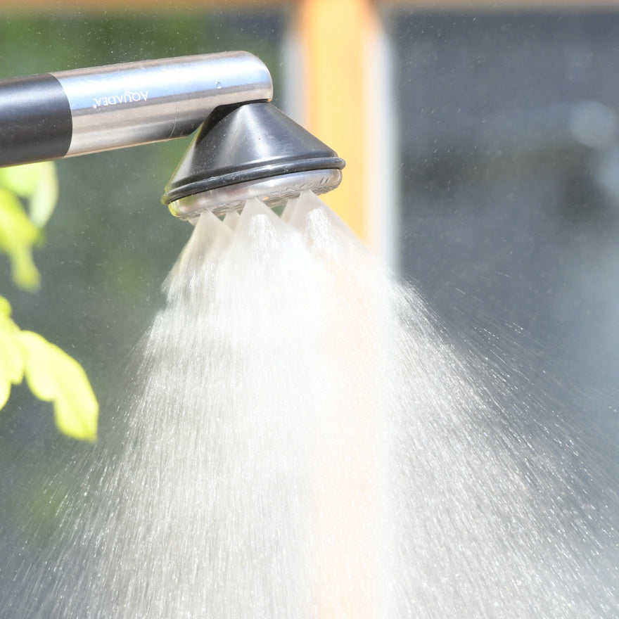 Kleine Rose 5 – Crystal Vortex Shower | Pure Titanium