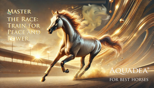 AquaJet-P1 horse shower in use